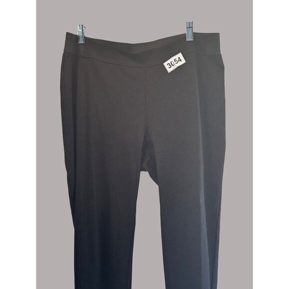 Talbots Women’s Plus Stretch Pull On Pants Black Size 2X - Picture 5 of 8
